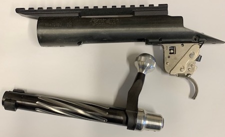 Remington Short Action RepeaterReceiver W/PTG Fluted Bolt 11degr